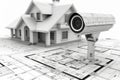 Safeguarding with AI utilizes wireless security notifications for protection in real estate environments, managing camera evaluati