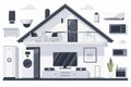 Safeguarding apps enhance home security with confidentiality measures, allowing cameras to secure video records and maintain safet