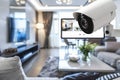 Safeguarding assurance by monitoring cameras from distant locations, camera live feeds manage video cameras with alarm monitoring