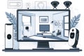 Safeguarding homes with smart detection, including glass break detectors and automated responses, enhances security through networ
