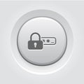 Safety Access and Password Protection Icon Royalty Free Stock Photo
