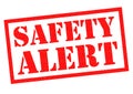 SAFETY ALERT Rubber Stamp