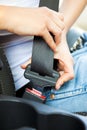 Safety belt Royalty Free Stock Photo