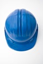 Safety blue helmet for workers