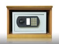 Safety box with electronic lock Royalty Free Stock Photo