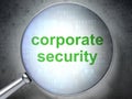 Safety concept: Corporate Security with optical glass