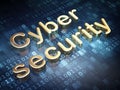 Safety concept: Golden Cyber Security on digital