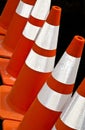 Safety cones Royalty Free Stock Photo