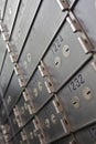 Safety Deposit Boxes Royalty Free Stock Photo