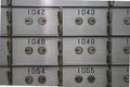 Safety Deposit Boxes Royalty Free Stock Photo