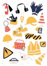 Safety equipment and PPE clipart