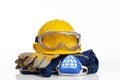 Safety equipment Royalty Free Stock Photo