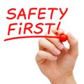 Safety First Royalty Free Stock Photo