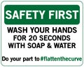 Safety First Wash Your Hands to Help Flatten The Curve