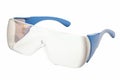 Safety glasses, 3D rendering Royalty Free Stock Photo