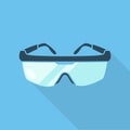 Safety goggles. Royalty Free Stock Photo