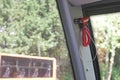 Safety Hammer in a bus and Glass breakage,