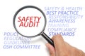 Safety and health at workplace conceptual, focus on Safety Audit