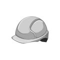 safety helmet builder cartoon vector illustration