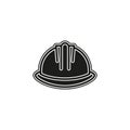 safety helmet icon - construction icon