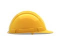 Safety helmet isolated on white and clipping path Royalty Free Stock Photo