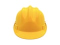 Safety helmet isolated on white and clipping path Royalty Free Stock Photo