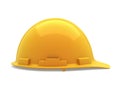 Safety helmet isolated on white and clipping path Royalty Free Stock Photo