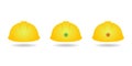 Safety helmet, Safety helmet icon vector, Construction icon, Hard hat, under construction. Royalty Free Stock Photo