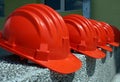 Safety helmets Royalty Free Stock Photo