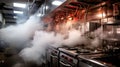 safety kitchen fire suppression Royalty Free Stock Photo