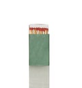 Safety matches in green box Royalty Free Stock Photo