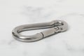 Safety metal carabiner security isolated lock quickdraw