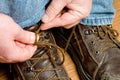 Safety Shoes Royalty Free Stock Photo