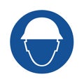 Safety sign head protection