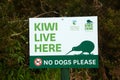 Safety signs for Kiwi in New Zealand Royalty Free Stock Photo