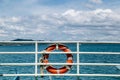 Safety Torus on the Ferry boat for makesure