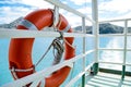 Safety Torus on the Ferry boat for makesure