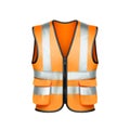 Safety Vest Builder Protection Clothes Vector