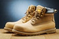 Safety wear leather working boots