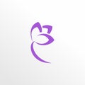 saffron icon vector template, flower of ssaffron