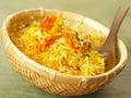 Saffron rice Royalty Free Stock Photo