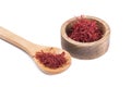 Saffron spice Royalty Free Stock Photo