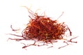 Saffron stigmas heap Royalty Free Stock Photo