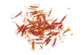 Saffron threads Royalty Free Stock Photo