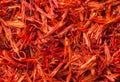 Saffron threads background Royalty Free Stock Photo