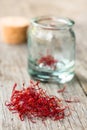 Saffron threads Royalty Free Stock Photo