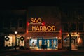 Sag Harbor Cinema vintage sign, Sag Harbor, New York