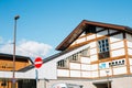 Saga-Arashiyama railway station in Kyoto, Japan Royalty Free Stock Photo