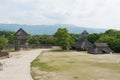 Yoshinogari Historical Park in Yoshinogari, Saga, Japan. a large and complex Yayoi archaeological site
