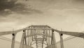 Sagamore Bridge at dusk Royalty Free Stock Photo